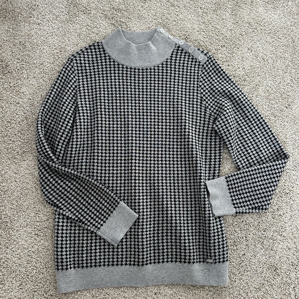 Calvin Klein Checkered Sweater